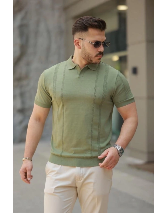 Erkek Hemşire Yaka Kısa Kollu Tişört