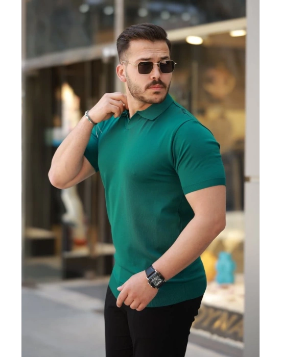 Erkek Hemşire Yaka Kısa Kollu Tişört