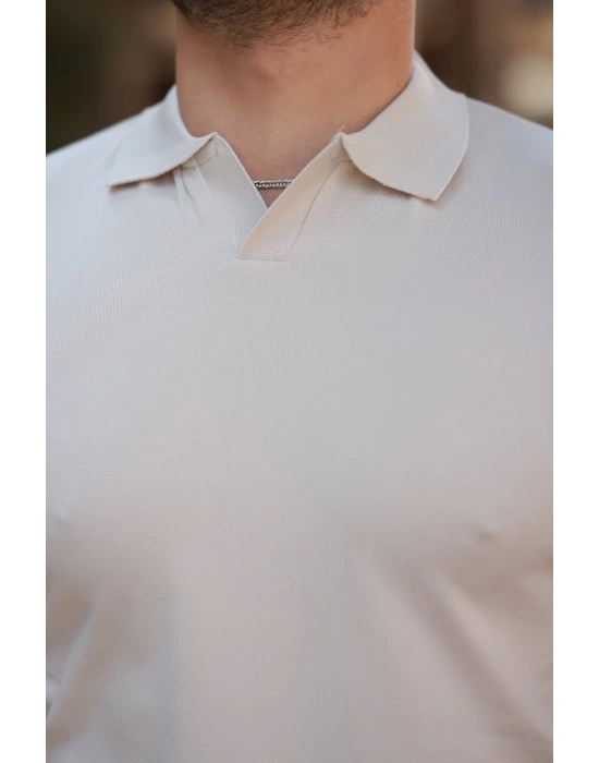 Erkek Hemşire Yaka Kısa Kollu Tişört