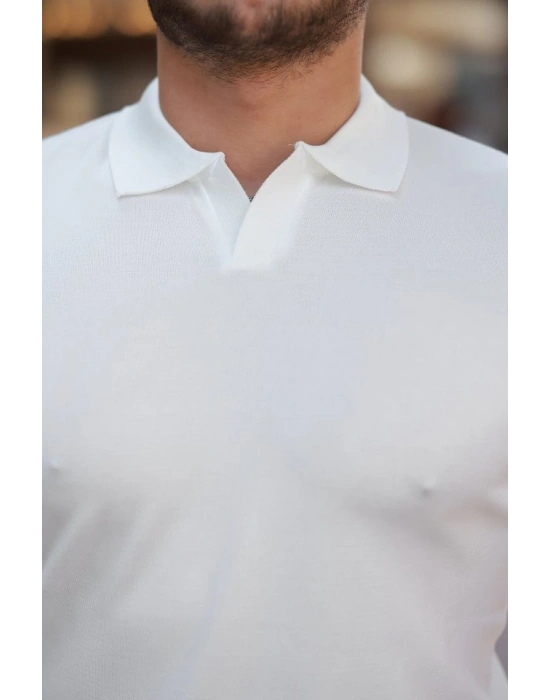 Erkek Hemşire Yaka Kısa Kollu Tişört