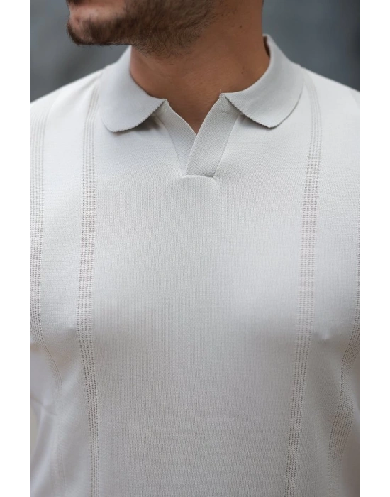 Erkek Hemşire Yaka Kısa Kollu Tişört