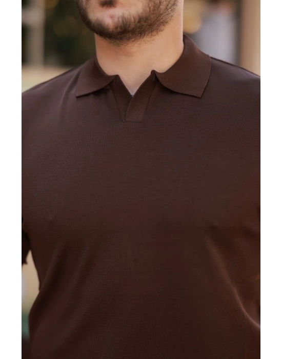 Erkek Hemşire Yaka Kısa Kollu Tişört