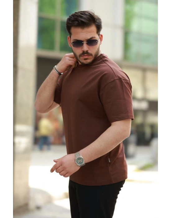 Erkek Kısa Kollu Basic Oversize Tshirt