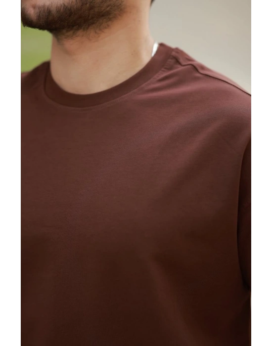 Erkek Kısa Kollu Basic Oversize Tshirt