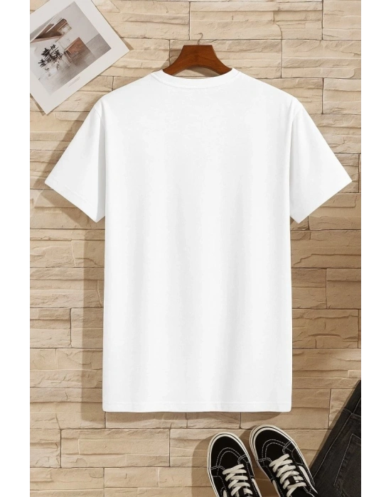 Erkek Kısa Kollu V Yakalı Viskon Tişört