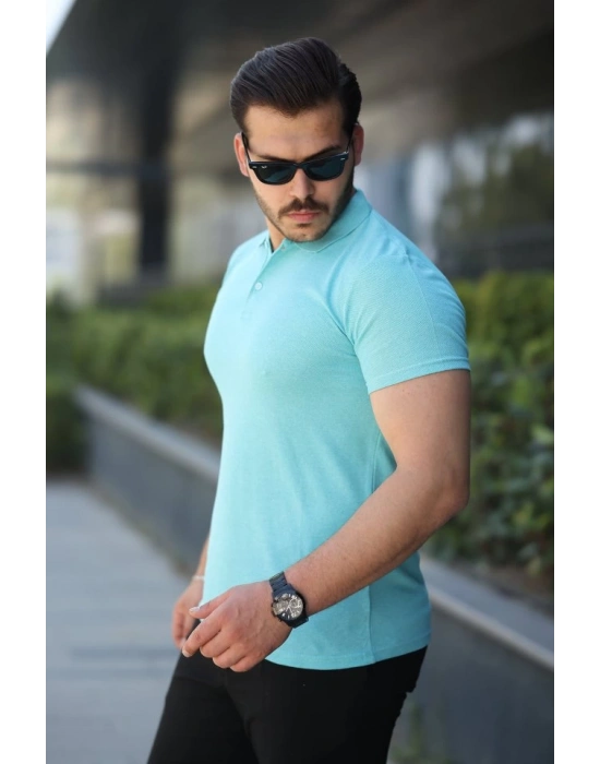 Erkek Kısa Kollu Yakalı Tişört