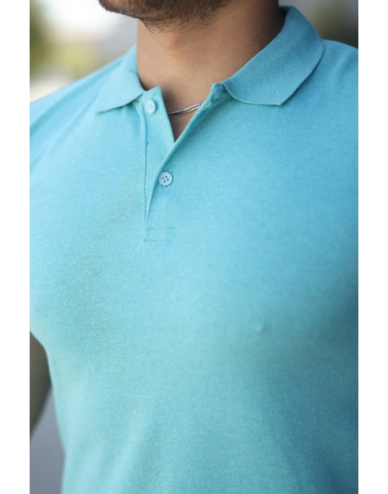 Erkek Kısa Kollu Yakalı Tişört