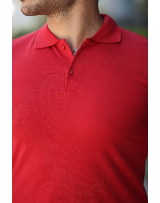 Erkek Kısa Kollu Yakalı Tişört