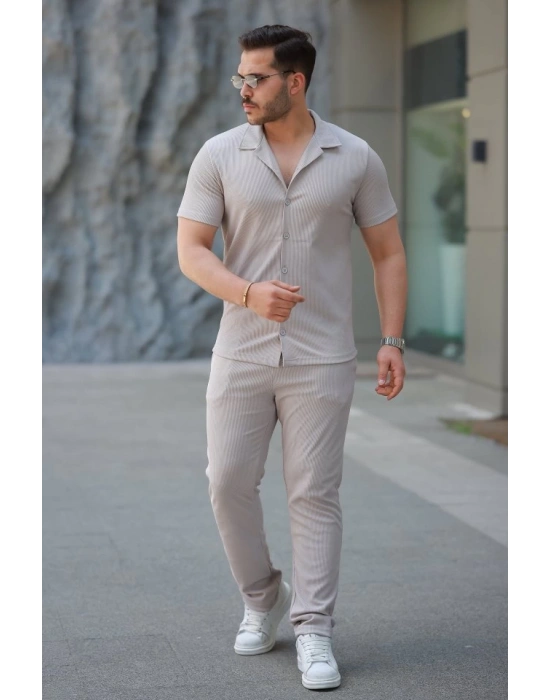 Erkek Ottoman Kumaş Pantolon Gömlek Takım