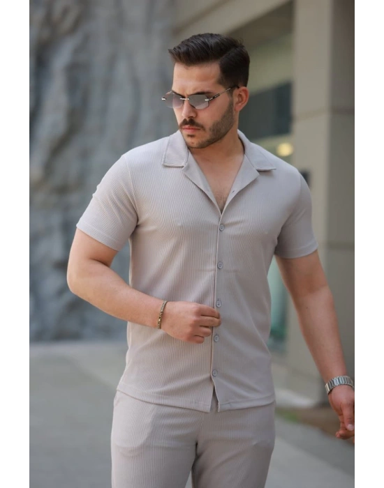 Erkek Ottoman Kumaş Pantolon Gömlek Takım