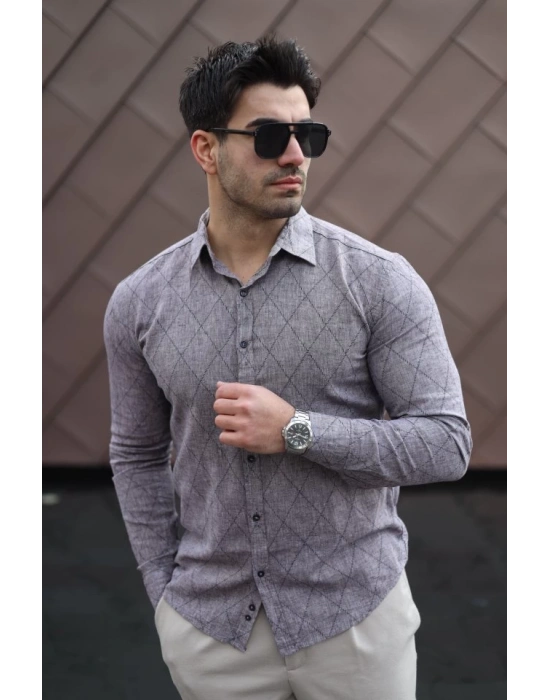 Erkek şamre Kumaş Gömlek