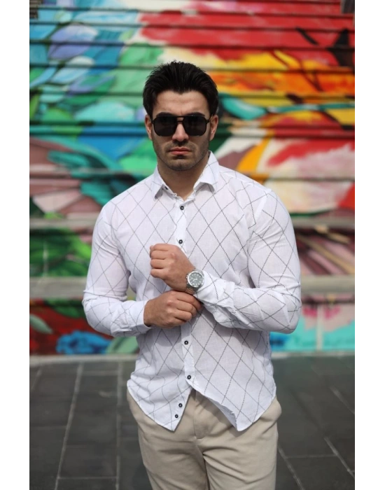 Erkek şamre Kumaş Gömlek