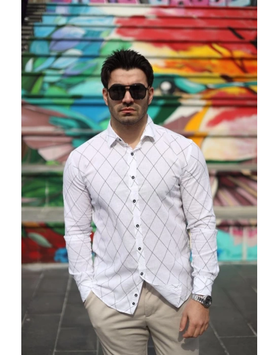 Erkek şamre Kumaş Gömlek