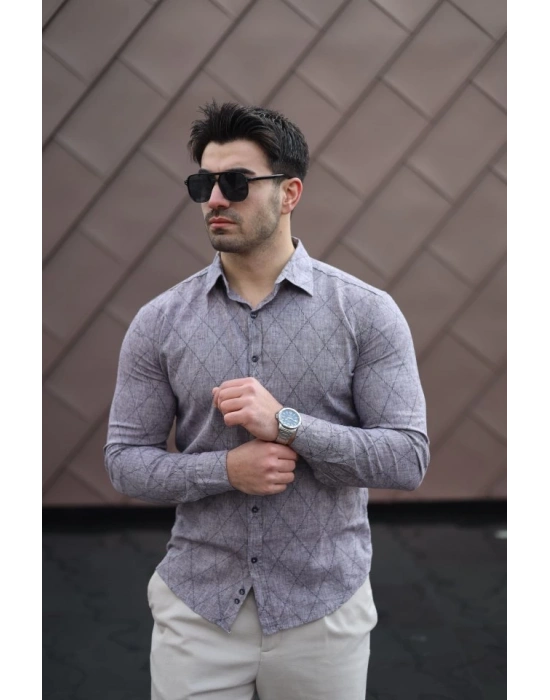 Erkek şamre Kumaş Gömlek
