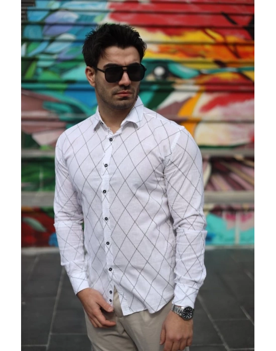 Erkek şamre Kumaş Gömlek