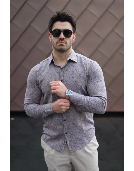 Erkek şamre Kumaş Gömlek