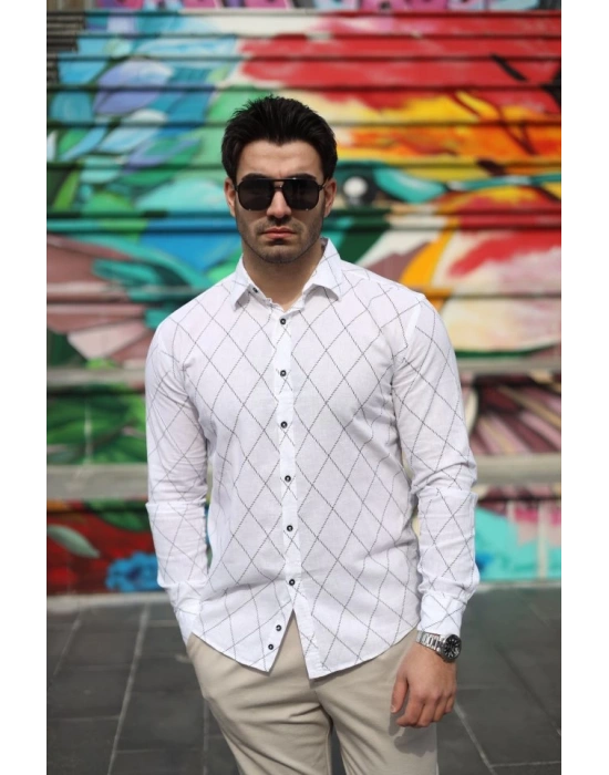 Erkek şamre Kumaş Gömlek