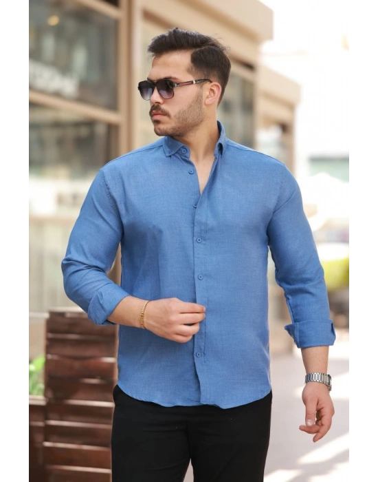 Erkek Uzun Kollu Gömlek