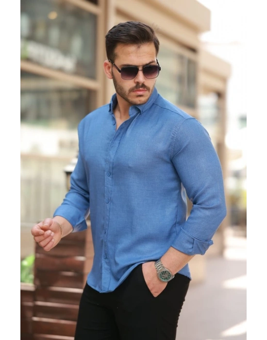 Erkek Uzun Kollu Gömlek