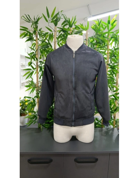 Erkek önden Fermuarlı Içi Astarlı üet Ceket