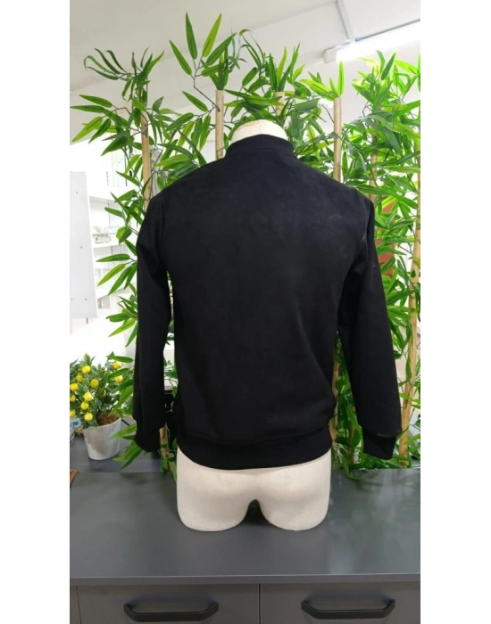 Erkek önden Fermuarlı Içi Astarlı üet Ceket