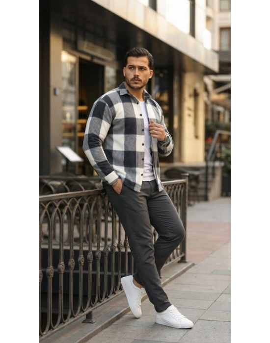 Erkek Uzun Kollu Polar Gömlek