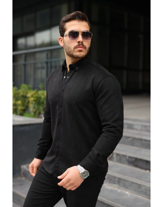 Erkek Uzun Kollu üet Gömlek