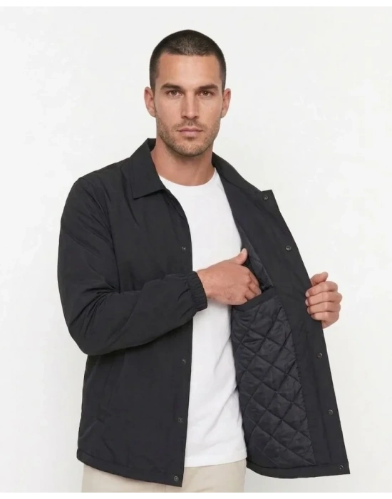 Erkek Yağmur İtici İç Astarlı Çıtçıtlı İç Cepli Dış Cepli evsimlik ont  iyah