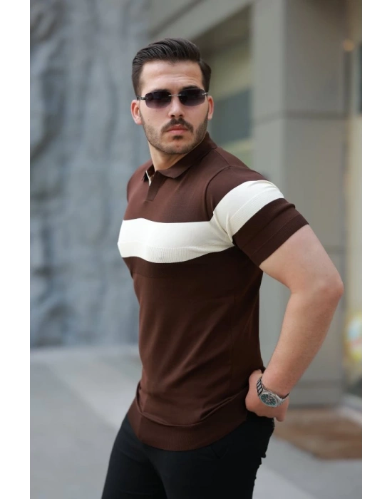 Erkek Yakalı Kısa Kollu Tişört