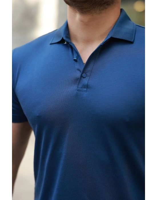 Erkek Yakalı Kısa Kollu Tişört