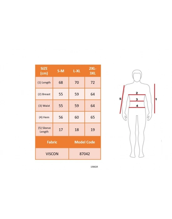 Erkekkısa Kollu Yuvarlak Yaka Desenli Viskon Tshirt