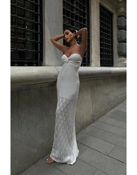 Eudora Ajurlu StraplezElbise 2771