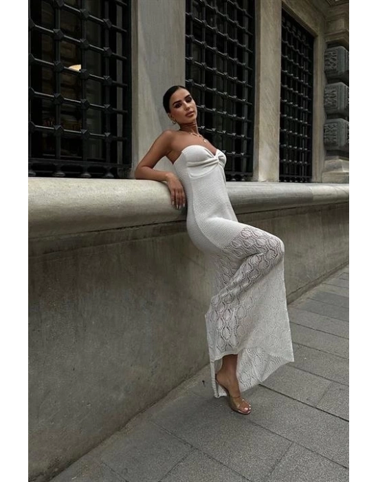 Eudora Ajurlu StraplezElbise 2771