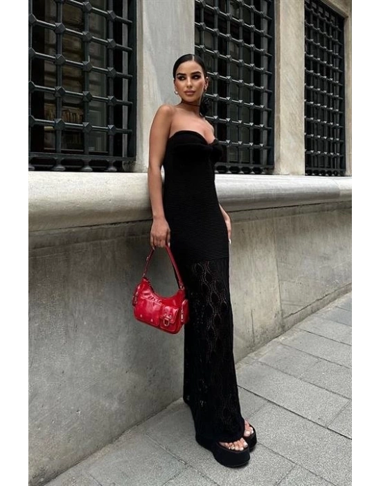 Eudora Ajurlu StraplezElbise 2771