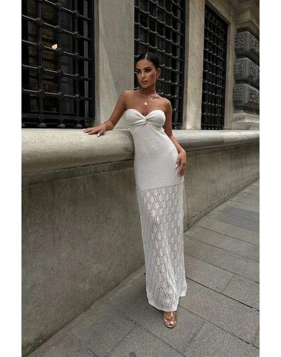 Eudora Ajurlu StraplezElbise 2771