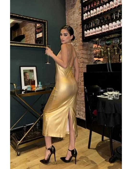 Felicia Sırt Dekolteli Elbise 258308