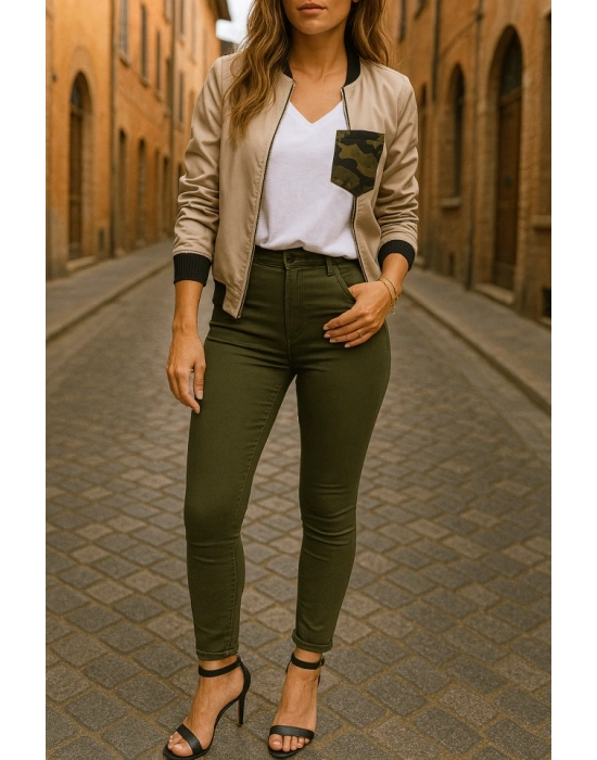 Gabardin Kumaş Yüksek Bel Pantolon 90 Cm 4XLbel40cm