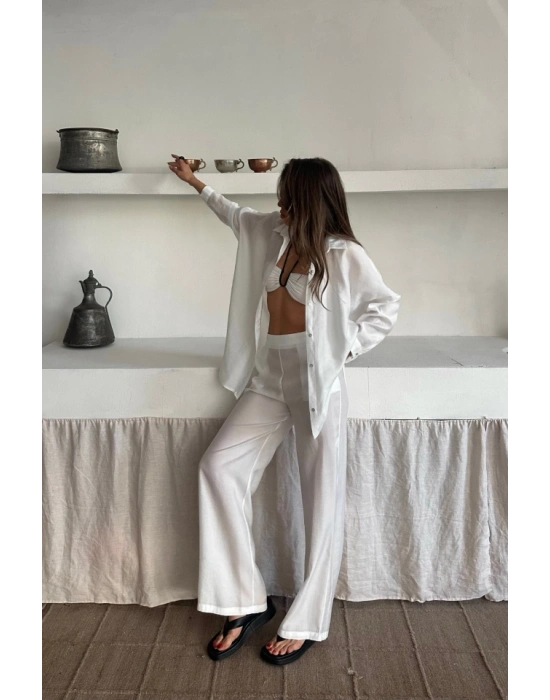 GÖEK  PANTOON TAKI  Beyaz