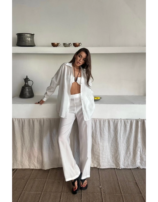 GÖEK  PANTOON TAKI  Beyaz