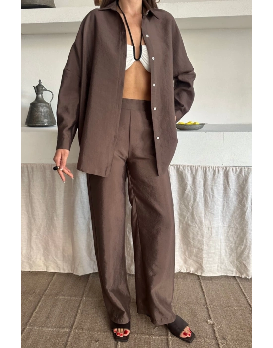 GÖLEKPANTOLON TAKI CUPRA KUAŞ  Kahverengi