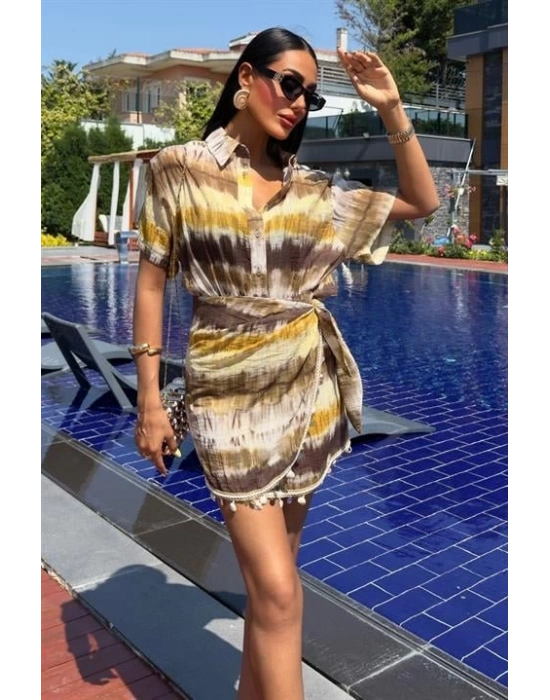 Gömlek Ve Eteği Aksesuarlı Takım 10211