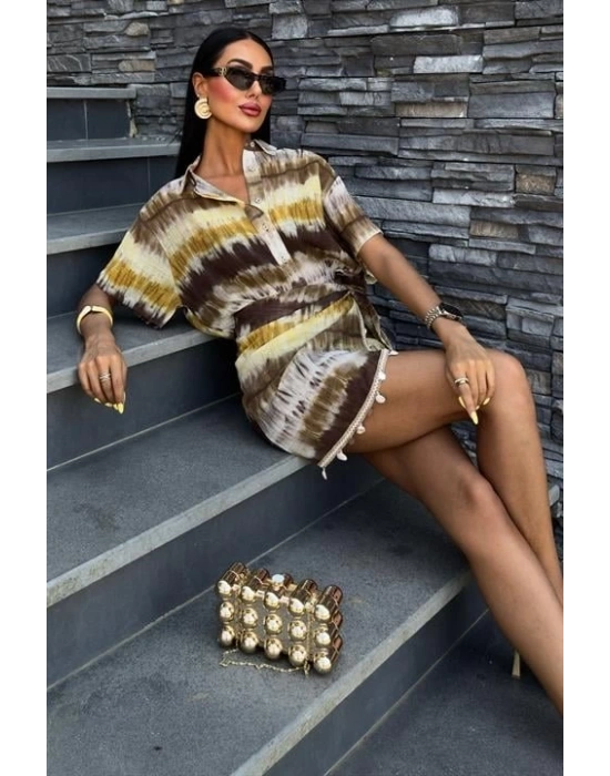 Gömlek Ve Eteği Aksesuarlı Takım 10211