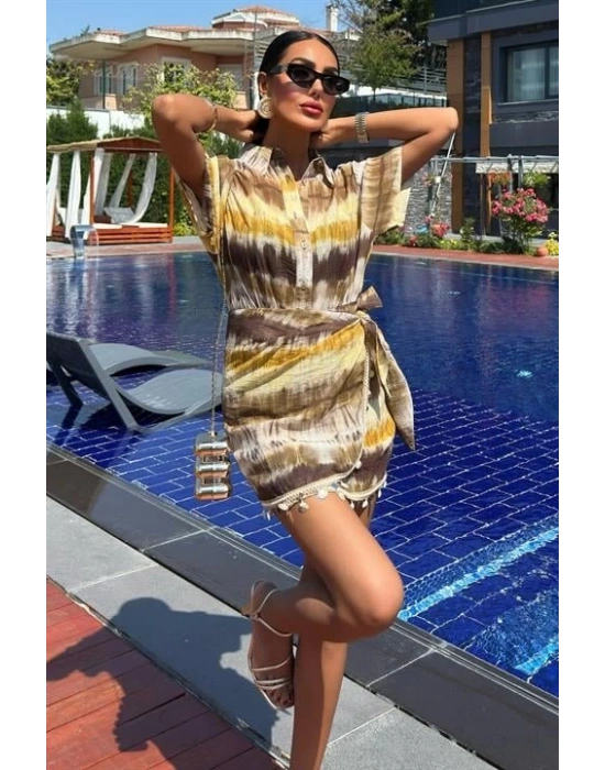 Gömlek Ve Eteği Aksesuarlı Takım 10211