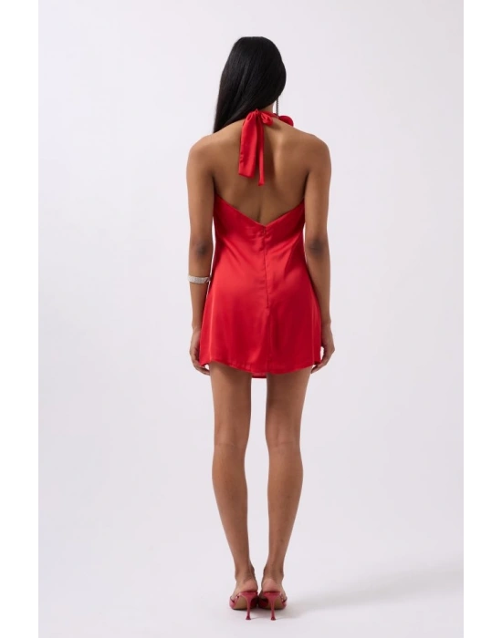 Gül Detay ini aten Elbise