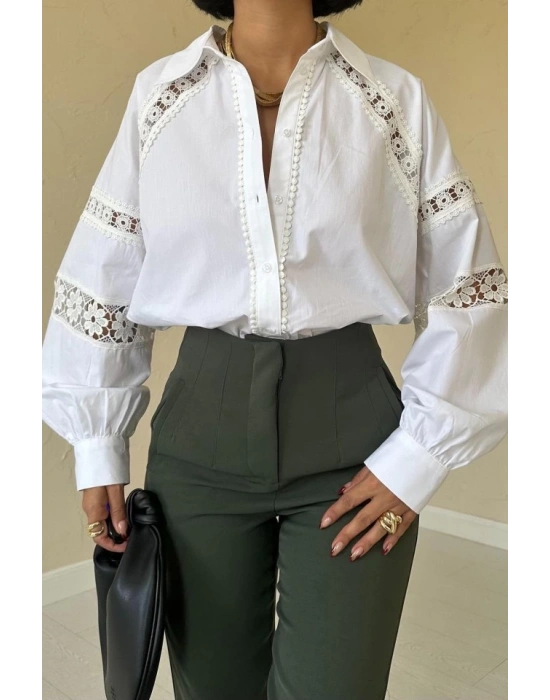 Haki Pensli Ve Dar Paça Pantolon