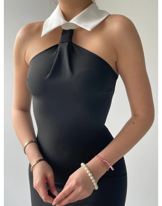 illie ırt Dekolteli Elbise