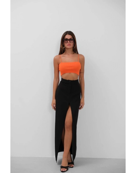 İnce Askılı Crop Top