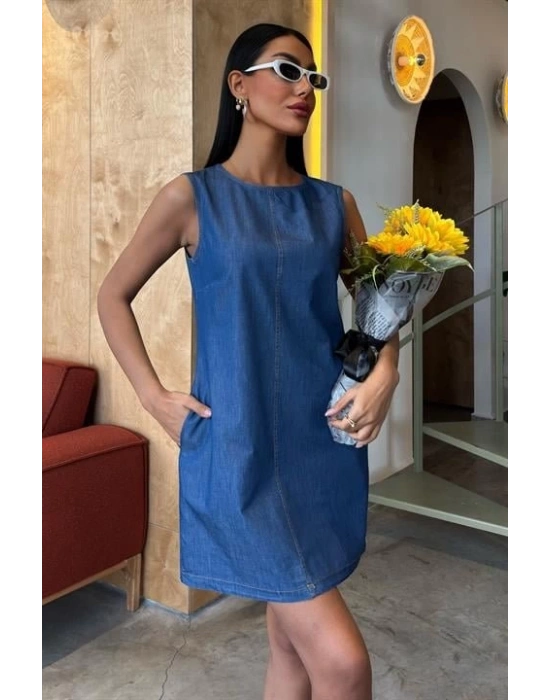 ırt Bağcıklı Tensel Elbise 2880