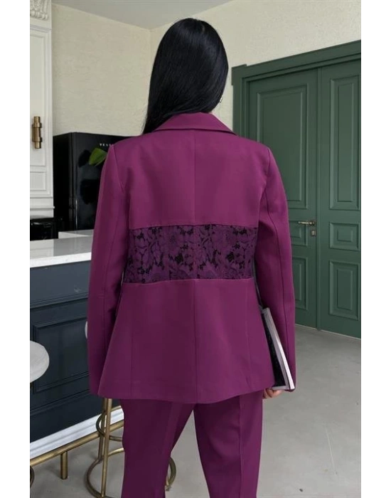 ırt Dantel Detay Premium Takım Elbise 10031