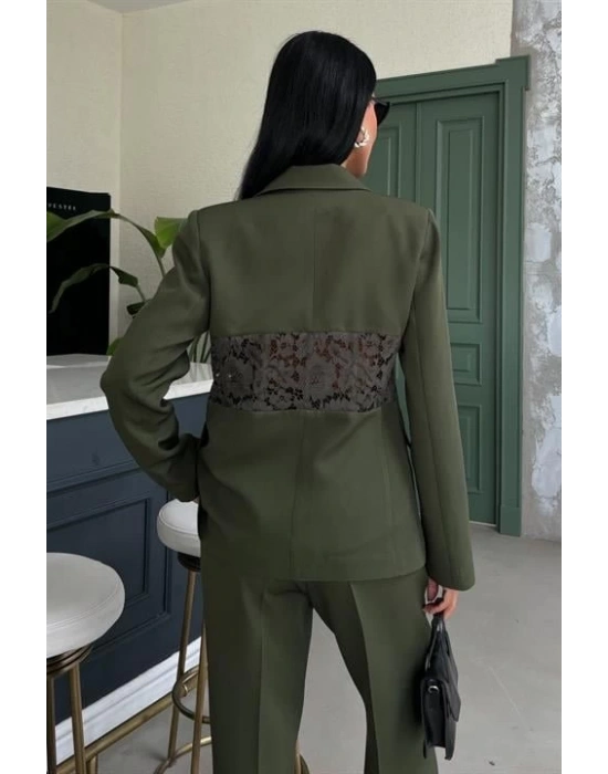 ırt Dantel Detay Premium Takım Elbise 10031